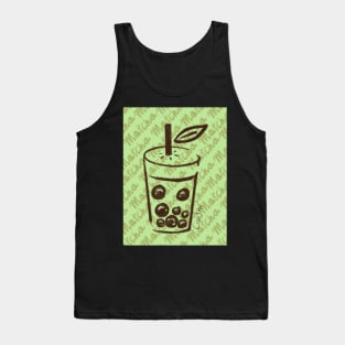 Matcha matcha boba tea Tank Top